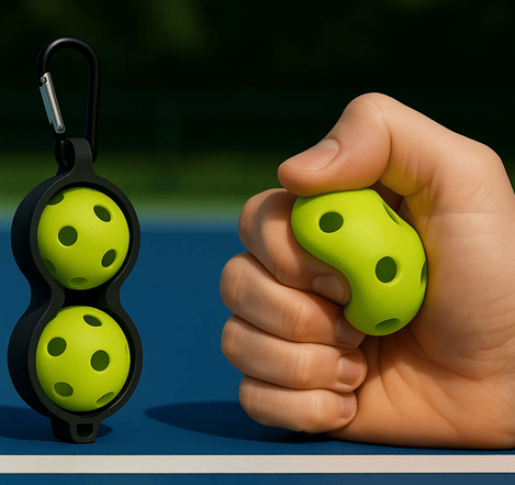 BZER Ball Bag Clip W/ 2 Balls - Wholesale Minimum Order: 5