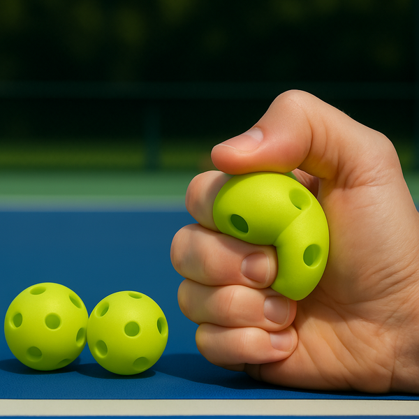 Sleeve of 3 Mini Pickleballs ( Softer, Made of Rubber)